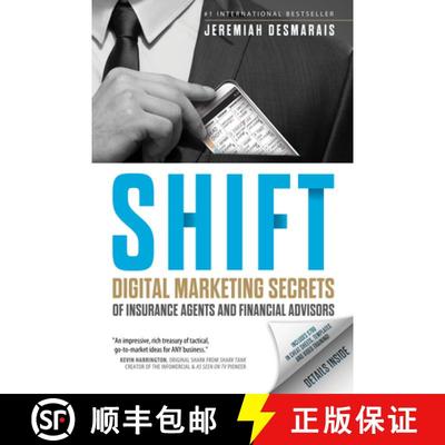 【3-4周达】Shift : Digital Marketing Secrets of Insurance Agents and Financial Advisors [9781683504412]