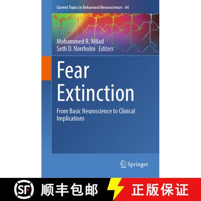 【3-4周达】精装 Fear Extinction : From Basic Neuroscience to Clinical Implications [9783031430046]