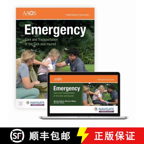 【3-4周达】Emergency Care and Transportation of the Sick and Injured with Navigate Essentials Access [9781284325133]