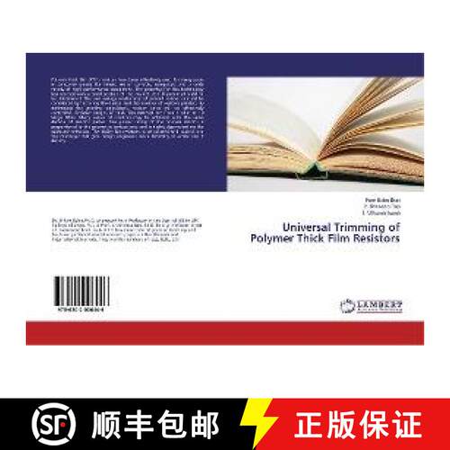 预订 Universal Trimming of Polymer Thick Film Resistors [9786202006446]