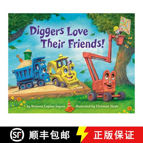 【3-4周达】Diggers Love Their Friends! [9780593807361]