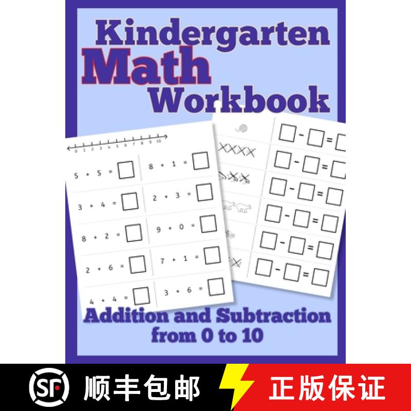【3-4周达】Kindergarten Math Workbook: Addition and Subtraction from 0 to 10 [9781951462116]