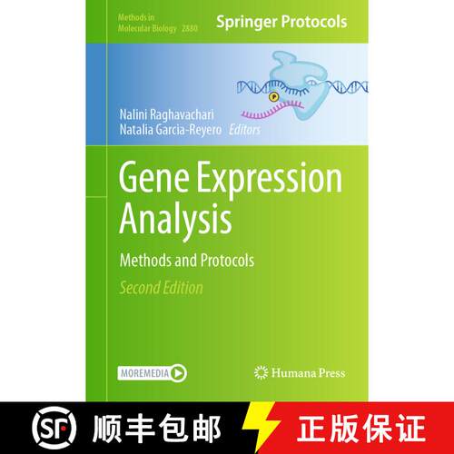 【3-4周达】精装 Gene Expression Analysis : Methods and Protocols (Second Edition 2025) [9781071642757]