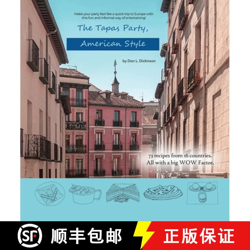 【3-4周达】The Tapas Party, American Style [9781639371112]