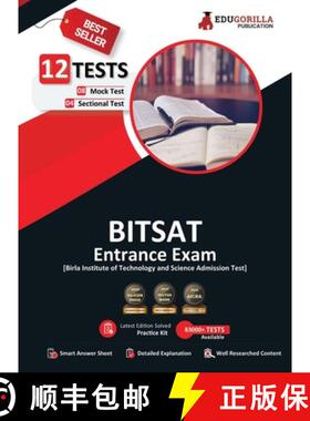 【3-4周达】BITSAT Entrance Exam 2023 - Physics, Chemistry, Mathematics, English, Logical Reasoning - ... [9789390257089]