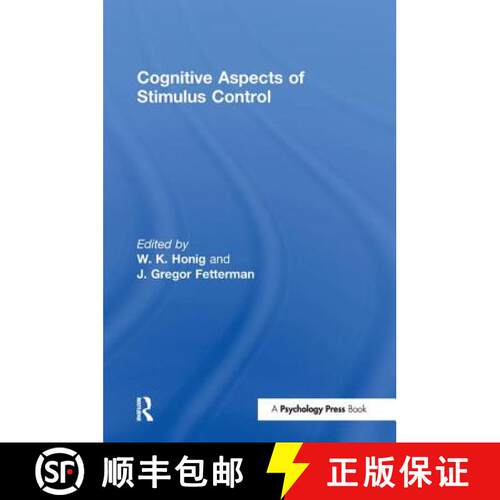 【3-4周达】Cognitive Aspects of Stimulus Control [9781138970045]