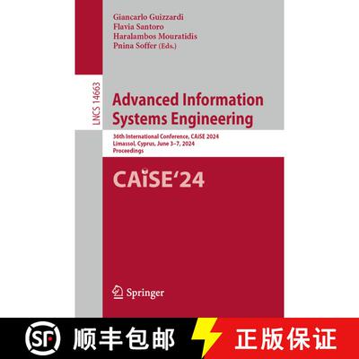 【3-4周达】Advanced Information Systems Engineering : 36th International Conference, CAiSE 2024, Lima... [9783031610561]