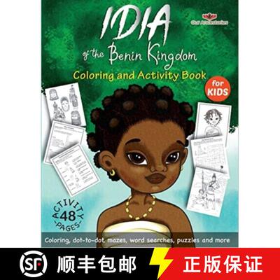 【3-4周达】Idia of the Benin Kingdom Coloring and Activity Book [9781998041046]