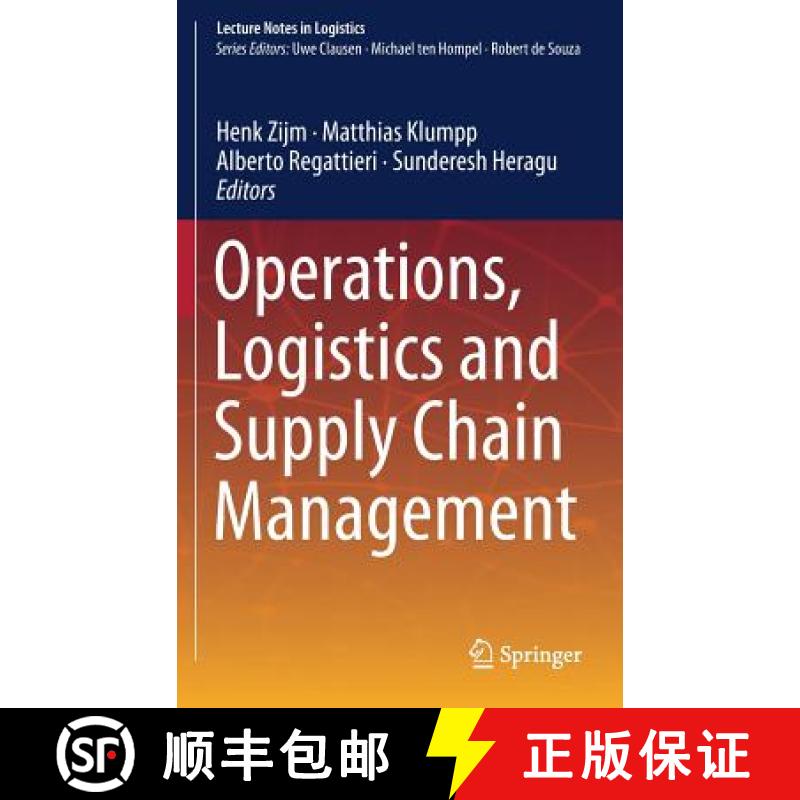 【2-3周达】Operations, Logistics and Supply Chain Management [9783319924465]
