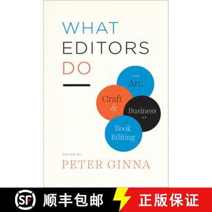 Editors The Book 9780226299976 Craft Art Business and 4周达 What Editing