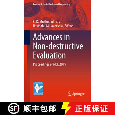 【3-4周达】Advances in Non-destructive Evaluation : Proceedings of NDE 2019 [9789811601859]
