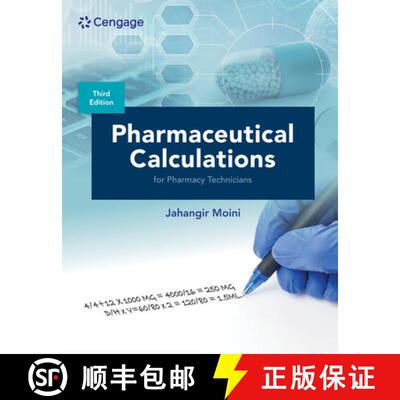 【3-4周达】Pharmaceutical Calculations for Pharmacy Technicians [9780357765975]