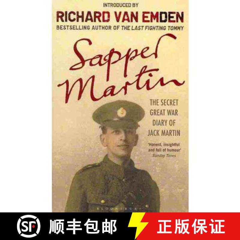 预订 Sapper Martin: The Secret Great War Diary of Jack Martin [9781408803110]