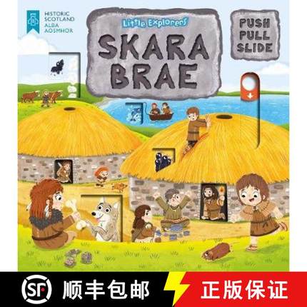 【3-4周达】Little Explorers: Skara Brae (Push, Pull and Slide) [9781782506324]
