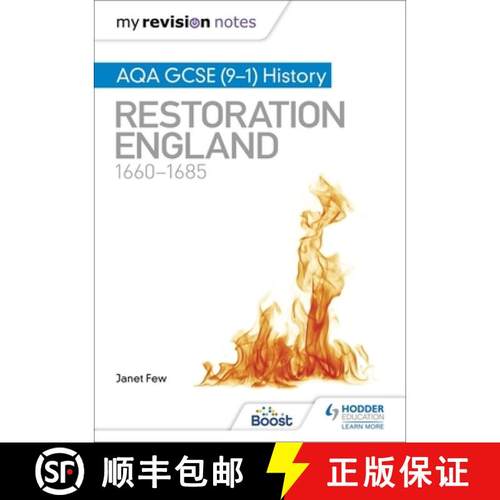 【3-4周达】My Revision Notes: AQA GCSE (9–1) History: Restoration England, 1660–1685 [9781398310209]
