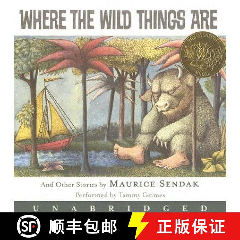 【3-4周达】Where the Wild Things Are CD: In the Night Kitchen,Outside Over There, Nutshell Library,Si... [9780061227400]