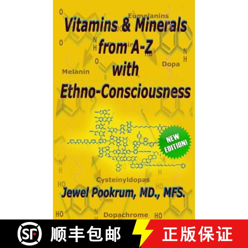 【3-4周达】Vitamins and Minerals From A to Z with Ethno-Consciousness [9781883104009]