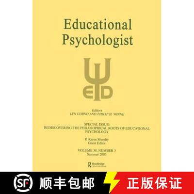 【3-4周达】Rediscovering the Philosophical Roots of Educational Psychology : A Special Issue of educa... [9780805895810]