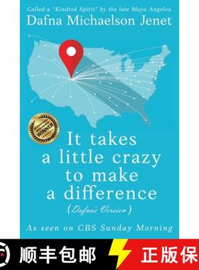 预订 It takes a little crazy to make a difference (Dafna's Version) [9781964754024]