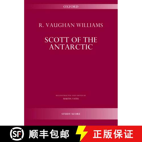 【3-4周达】Scott of the Antarctic: Study score (Study score) [9780193519701]
