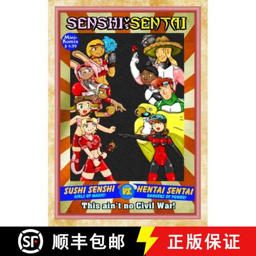 【3-4周达】Senshi Vs. Sentai [9781365292255]