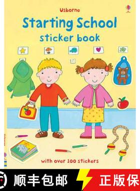 【3-4周达】Starting School Sticker Book [9781409534938]