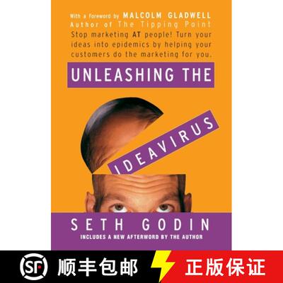 【3-4周达】Unleashing the Ideavirus: Stop Marketing at People! Turn Your Ideas Into Epidemics by Help... [9780786887170]