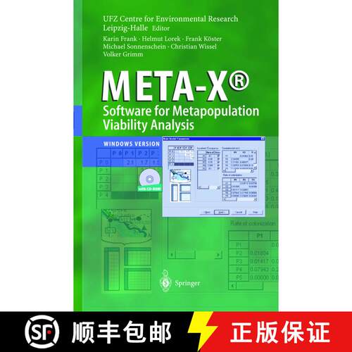【3-4周达】Meta-X(r)-Software for Metapopulation Viability Analysis [9783642629068]