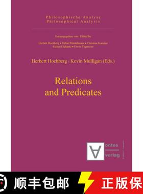 预订 Relations and Predicates [9783110326536]
