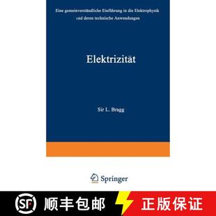 Elektrizität 9783211801963 Techni... Die 4周达 Elektrophysik Gemeinverständliche Eine Deren Einführung Und