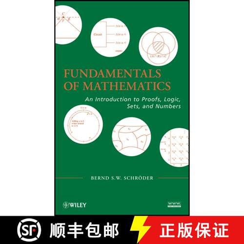 【3-4周达】精装 Fundamentals Of Mathematics: An Introduction To Proofs, Logic, Sets, And Numbers [Wil... [9780470551387]