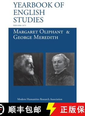 预订 Margaret Oliphant and George Meredith (Yearbook of English Studies (49) 2019) [9781781882955]