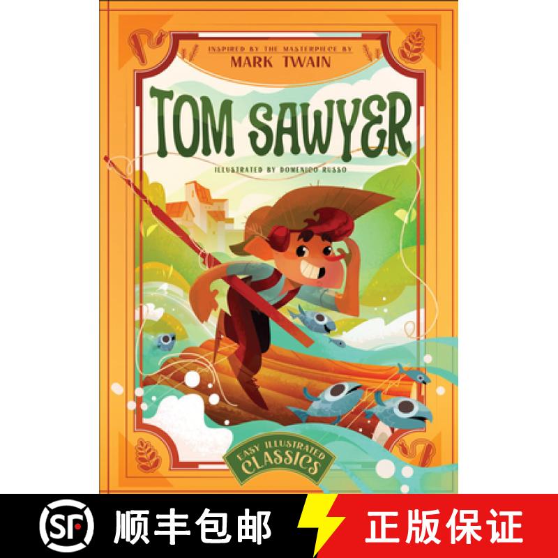 【3-4周达】Tom Sawyer : Inspired by the Masterpiece by Mark Twain [9788854420540]