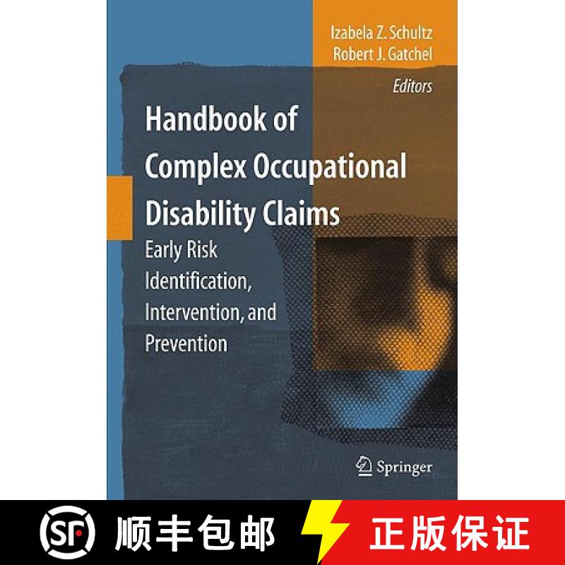 【3-4周达】Handbook of Complex Occupational Disability Claims : Early Risk Identification, Interventi... [9780387893839]