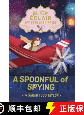 【3-4周达】精装 Alice Éclair, Spy Extraordinaire: A Spoonful of Spying [9798887771892]