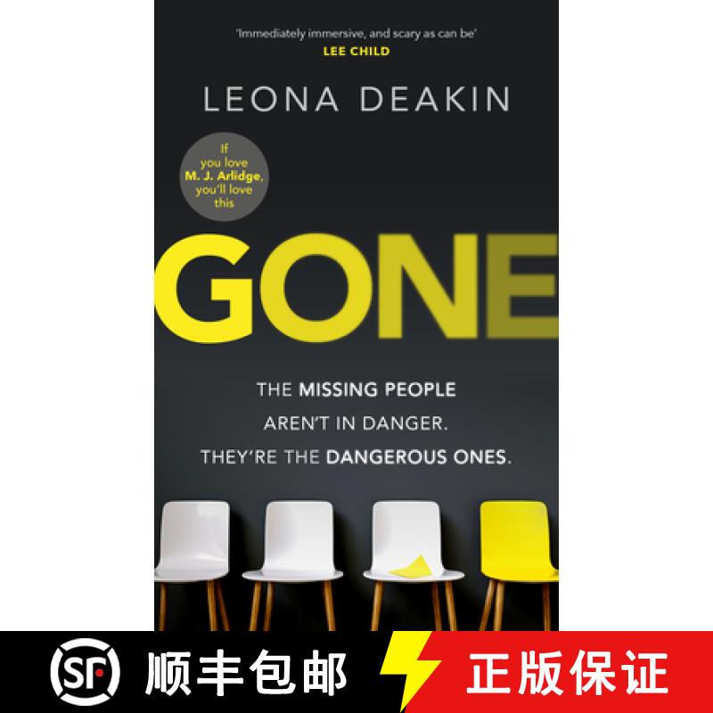 【3-4周达】Gone: A riveting, mind-twisting new thriller that's always one step ahead of you [9781784164089]