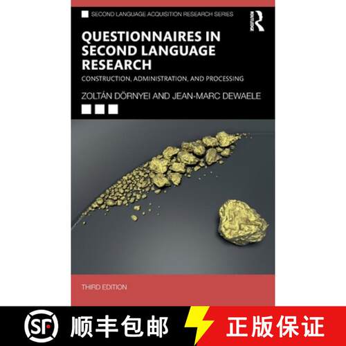【3-4周达】Questionnaires in Second Language Research: Construction, Administration, and Processing [9781032364315]
