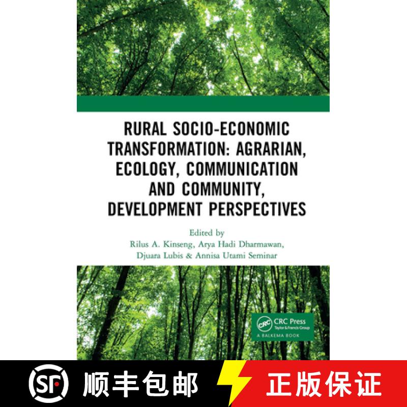 【3-4周达】Rural Socio-Economic Transformation: Agrarian, Ecology, Communication and Community, Devel... [9781032571041]