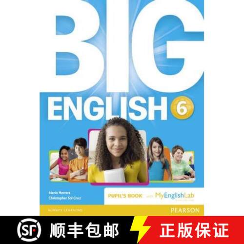 【3-4周达】Big English 6 Pupil's Book and MyLab Pack [9781447971764]