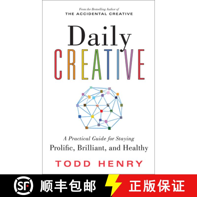 【3-4周达】Daily Creative: A Practical Guide for Staying Prolific, Brilliant, and Healthy [9781728256641]