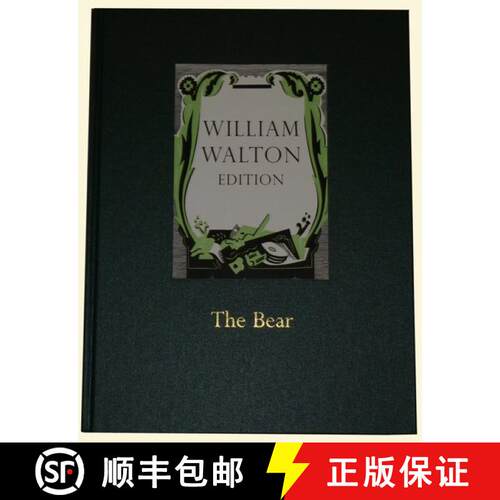 【3-4周达】The Bear: An Extravaganza in One Act, William Walton Edition vol. 2 (Full Score) [9780193384439]