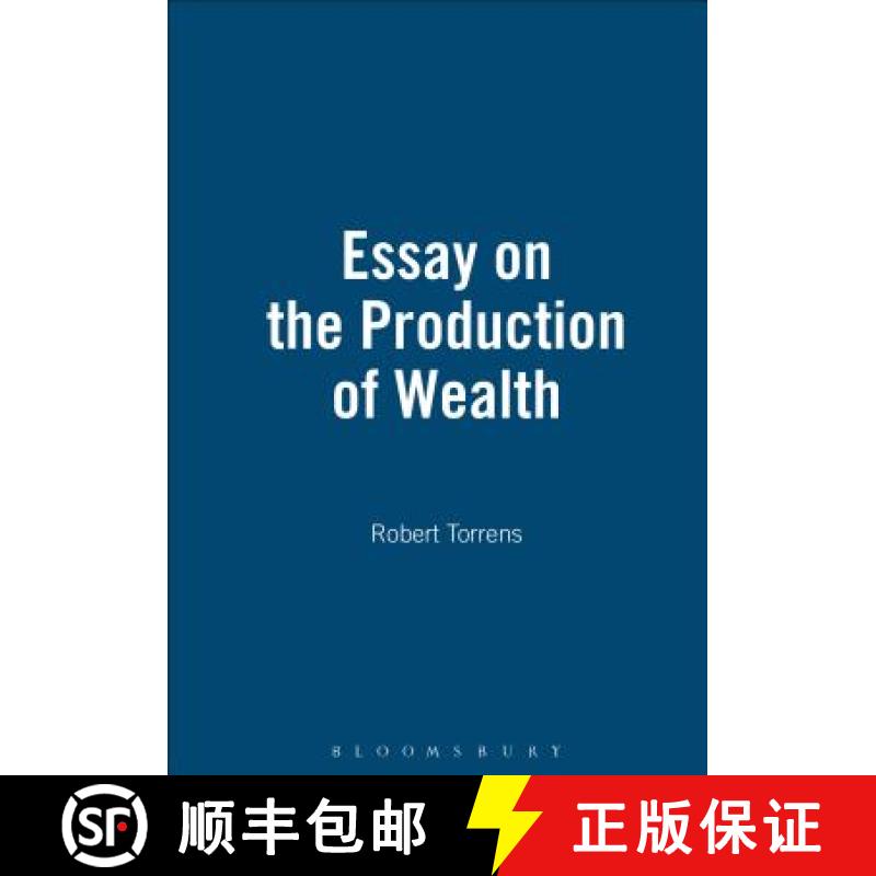 【3-4周达】Essay On The Production Of Wealth [9781843714217]