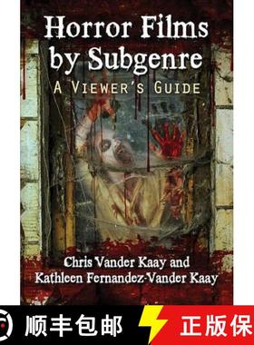 【3-4周达】Horror Films by Subgenre : A Viewer's Guide [9780786498376]