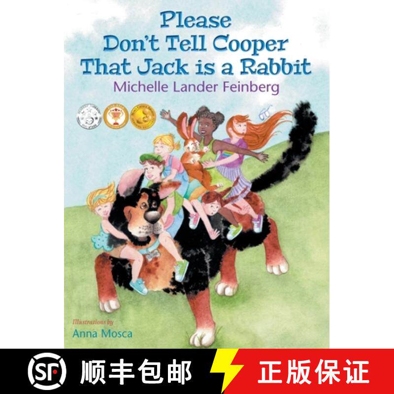 预订 Please Don't Tell Cooper That Jack is a Rabbit, Book 2 in the Cooper the Dog series (Mom's Choic... [9781736720424]