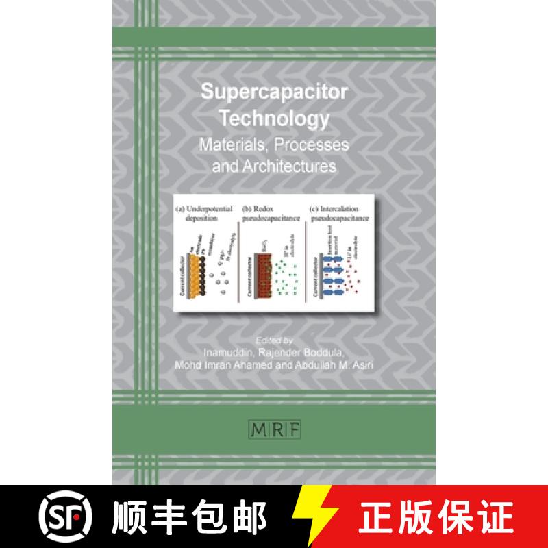 【2-3周达】Supercapacitor Technology: Materials, Processes and Architectures [9781644900482]