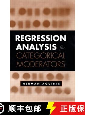 预订 Regression Analysis for Categorical Moderators [9781572309692]