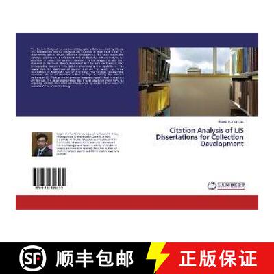 预订 Citation Analysis of LIS Dissertations for Collection Development [9783330326415]