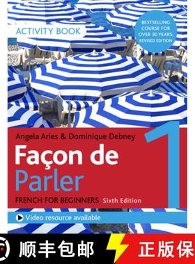 【3-4周达】Facon de Parler 1 French Beginner's course 6th edition: Activity book [9781529374216]