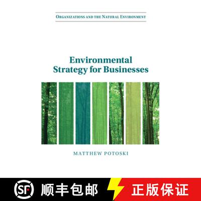 【3-4周达】Environmental Strategy for Businesses [9781009107334]