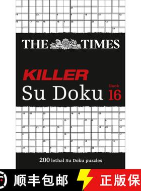 【3-4周达】The Times Killer Su Doku Book 16: 200 Lethal Su Doku Puzzles [9780008342913]